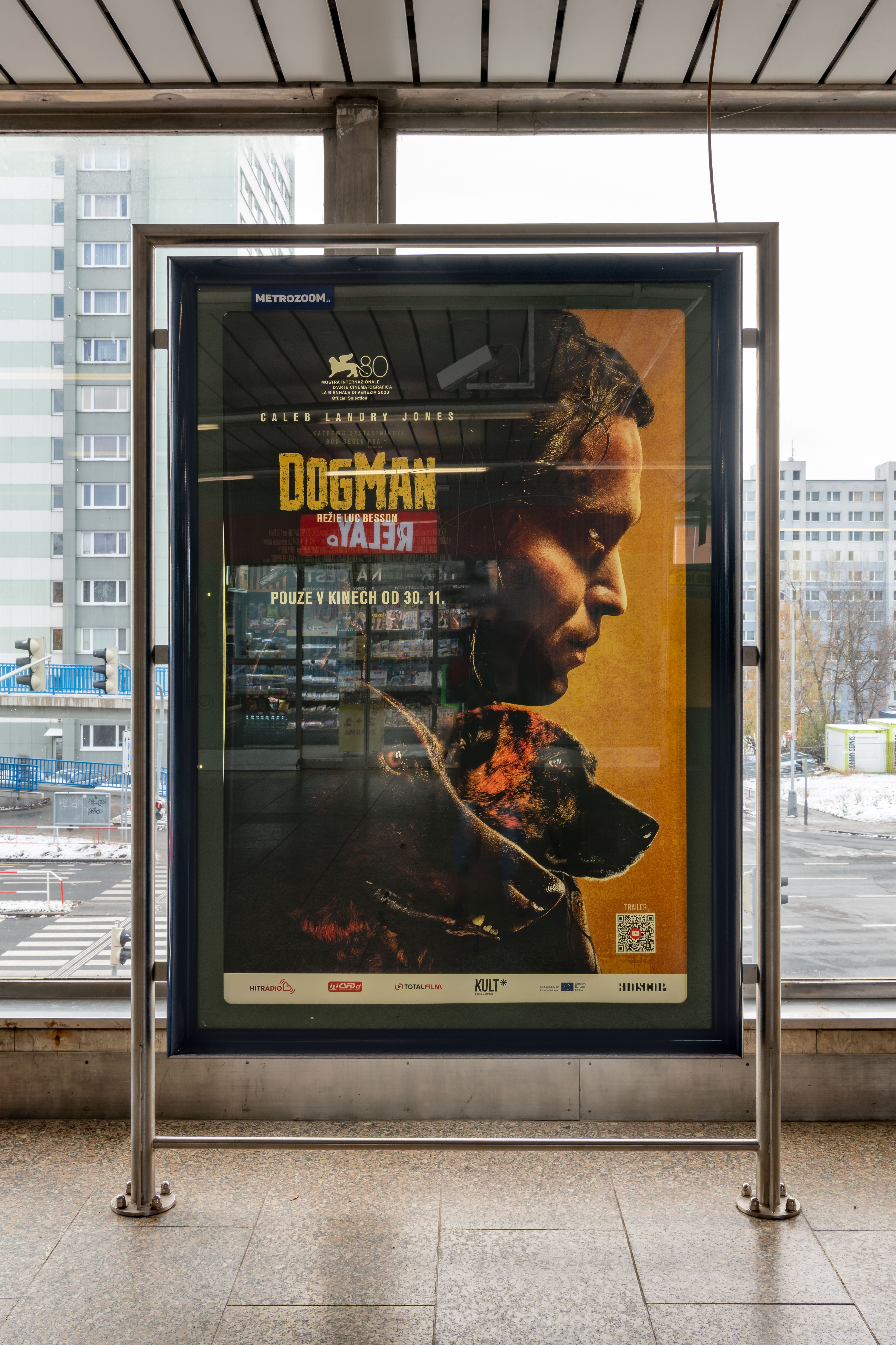 Rám na billboard metro Háje